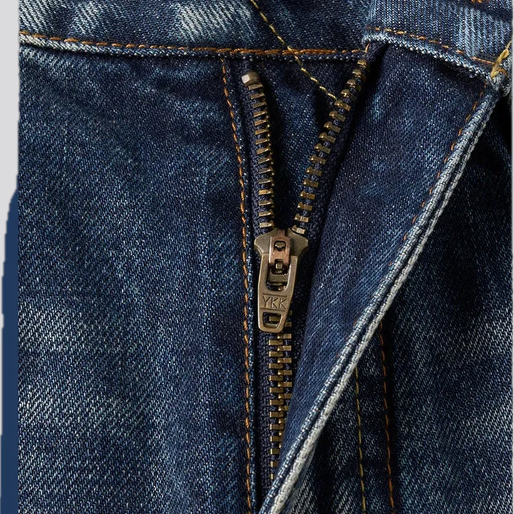 Casual tapered men's jeans