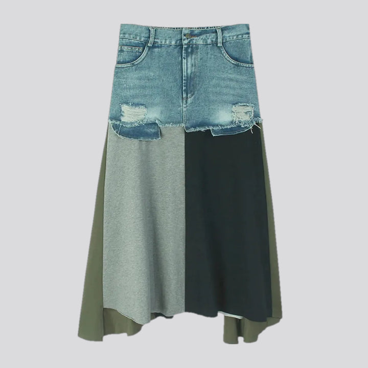 High Waist Jean Skirt | Jeans4you.shop