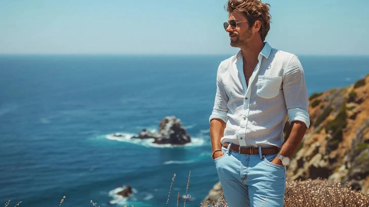 Unlock Style with Men's Light Blue Jeans | Jeans4you.shop