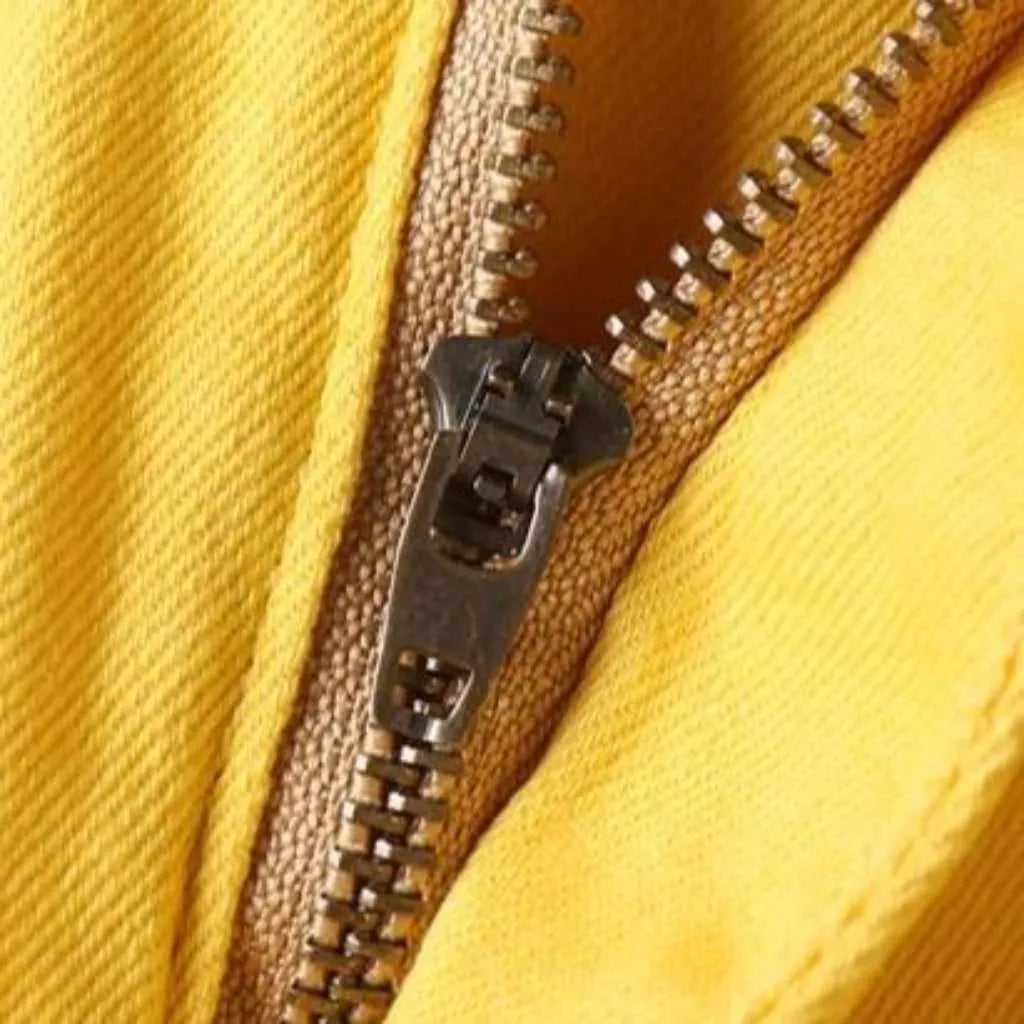 Bright color men's slim jeans