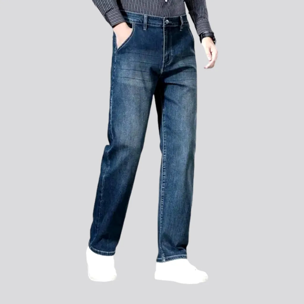 Classic Vintage Dark Wash Jeans for Men | Jeans4you.shop